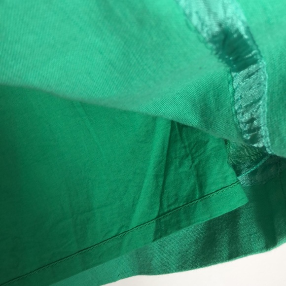 J. Crew Linen Cotton Mini Skirt Lime Paperbag sz8 - Picture 4 of 5